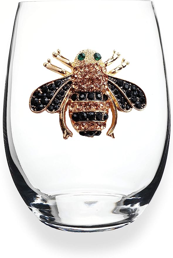 Bee-Jeweled-Stemless-Wine-Glass