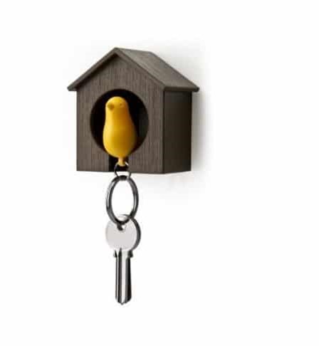 Bird House Key Holder