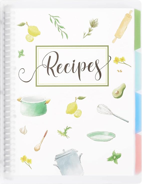 Great gift for mom Customized Recipe Book