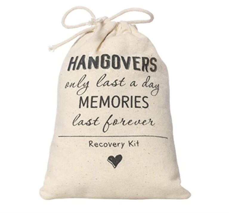 Hangover Recovery Kit Bag