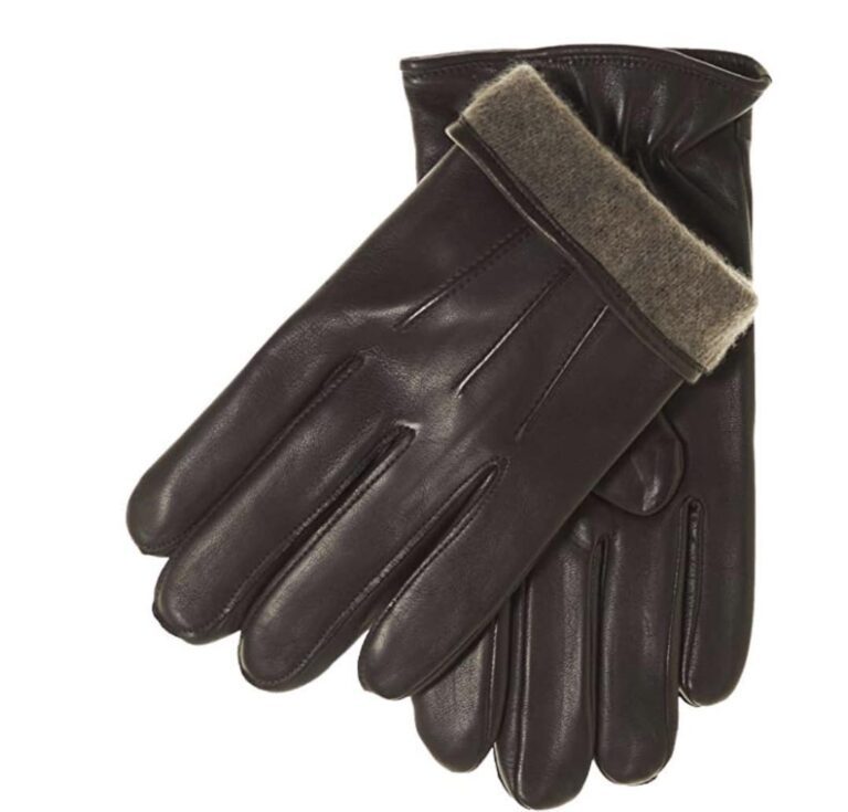 Leather Cashmere Gloves