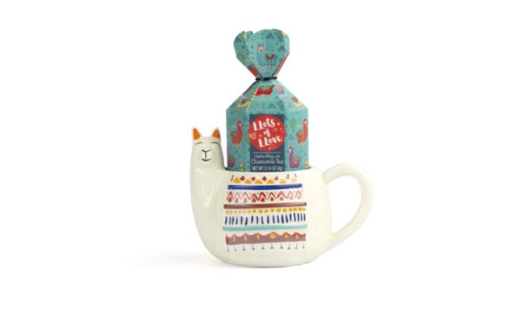 Llama Tea Set