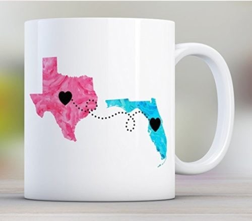 Long Distance State Coffee Mug
