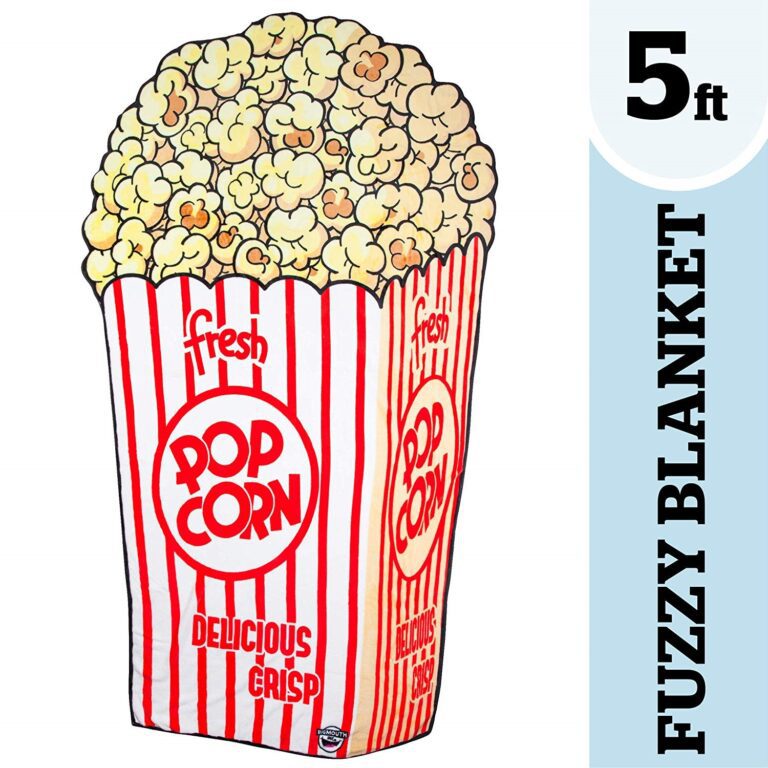 Movie Popcorn Container Blanket