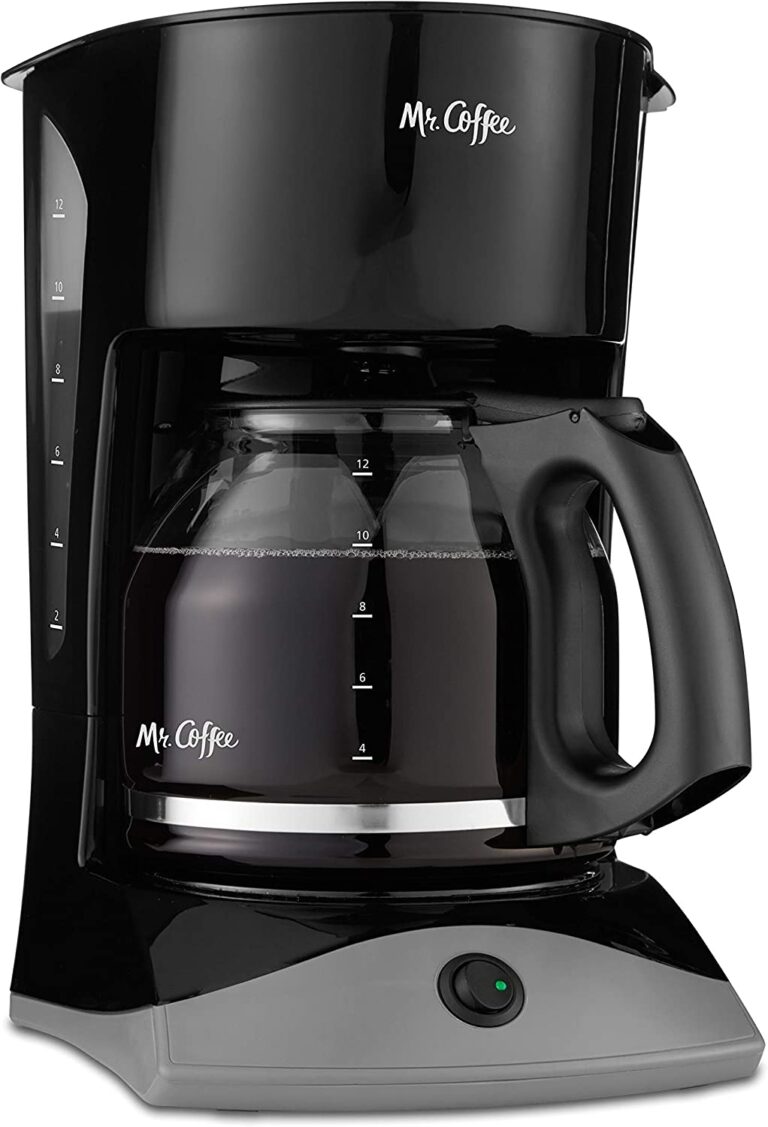 Mr. Coffee Coffee Maker with Auto Pause and Glass Carafe, 12 Cups