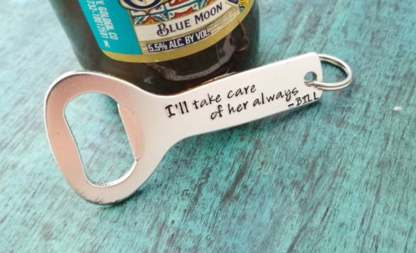 Personalized Beer Bottle Opener