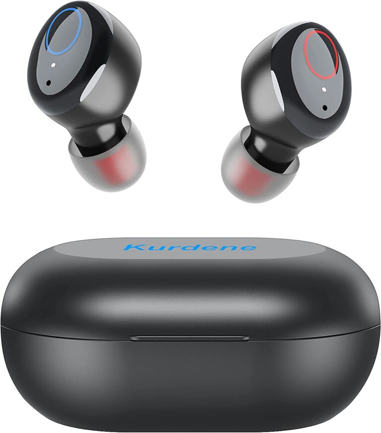 kurdene Bluetooth Wireless Earbuds, S8 Deep Bass Sound 38H Playtime IPX8 Waterproof Earphones