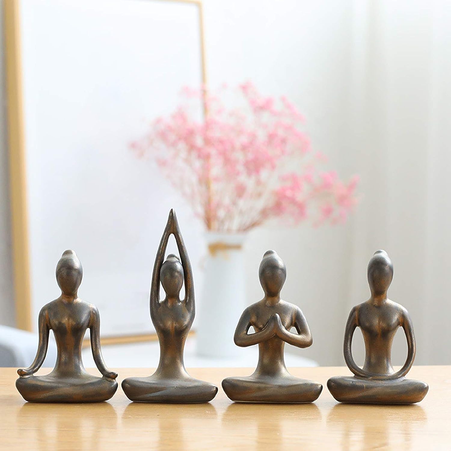 Yoga Pose Sculptures